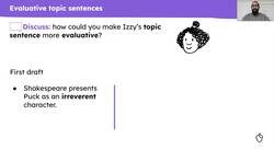 'A Midsummer Night's Dream': powerful topic sentences about Puck Instructional Video