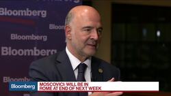 EU's Moscovici on European Economy, Italian Budget, Greece News Clip