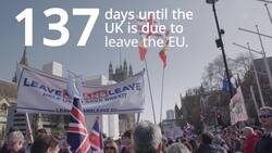 Countdown to Brexit: 137 days until Britain leaves the EU News Clip