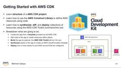 AWS Serverless Microservices with Patterns and Best Practices - Introduction to the Section - Getting Started with AWS CDK by Developing Our First CSK Application Instructional Video