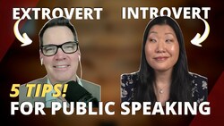 5 Public Speaking Tips for Introverts Instructional Video