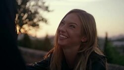 Romantic invitation. Man taking her girlfriend for a walk Stock Footage