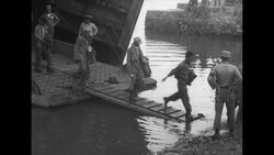 Released Chinese Communist POWs in port of Inchon, South Korea, following truce between UN and North Korea ending Korean War News Clip