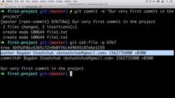 Complete Git Guide: Understand and Master Git and GitHub - Exploring a Commit Object Instructional Video