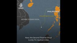 Al Jazeera witnesses South China Sea confrontation News Clip