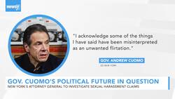 New York Gov. Cuomo Addresses Sexual Harassment Allegations News Clip