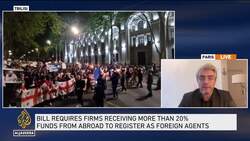 Thousands protest in Georgia over contentious ‘foreign agents’ bill News Clip