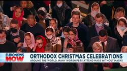 Orthodox Christians observe Christmas amid virus concerns News Clip