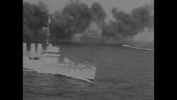 US Navy steamships at sea News Clip