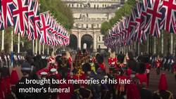 Prince William says walking behind Queen’s coffin reminded him of Princess Diana’s funeral News Clip