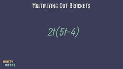 Expanding Single Brackets Instructional Video