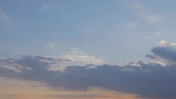 Moving clouds on sky. Stock Footage