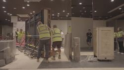 Huge £6 million Banksy artwork craned into new London exhibition News Clip