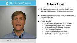 Abilene Paradox Instructional Video