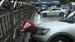 CLEAN : Koreans 'shocked' by heavy rainfall damage in Seoul streets News Clip