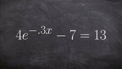 Solving Exponential equations Instructional Video