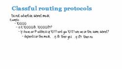routing protocols : Classful routing protocols Instructional Video