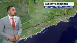 Pleasant temperatures and low humidity today, risk for storms midweek News Clip
