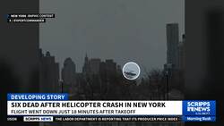 Helicopter pulled from Hudson River after deadly crash; investigation underway News Clip