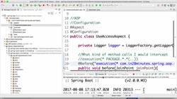 Spring Framework Master Class - Java Spring the Modern Way - Step 04-Understanding the AOP Terminology - Pointcut, Advice, Aspect, and JoinPoint Instructional Video