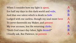 When I Consider How My Light is Spent Instructional Video