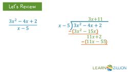 Evaluating Polynomials Using Long Division Instructional Video