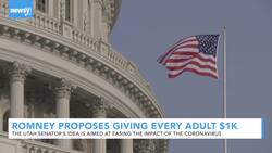 Romney Proposes Giving Every Adult American $1K Amid Coronavirus News Clip
