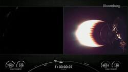 SpaceX Launches Falcon 9 Carrying 60 Starlink Satellites News Clip