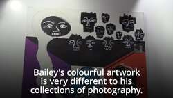 Photographer David Bailey unveils new oil painting exhibition News Clip