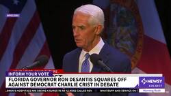 DeSantis, Crist Square Off In Florida Gubernatorial Debate News Clip