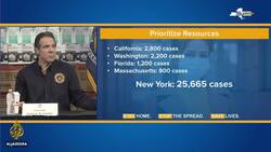 'Bullet train': NY COVID-19 peak may come soon, swamp hospitals News Clip