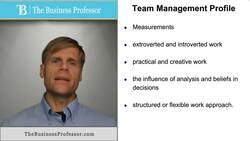 Team Management Profile Instructional Video