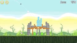 Angry Birds Level 2-12 Walkthrough Instructional Video