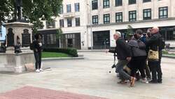 Edward Colston statue replaced by sculpture of black protester News Clip