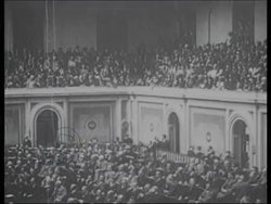 White House, Washington DC, scenes from the Senate, 1926 Stock Footage