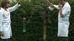 How a Slinky falls in Slow Motion - The Slow Mo Guys Instructional Video