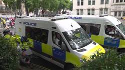 Further footage of arrests made at pro-Palestine protest News Clip