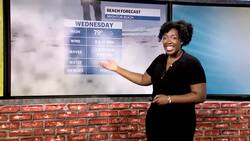 Mostly sunny and pleasant weather; tracking strong to severe thunderstorms for Brooklyn News Clip