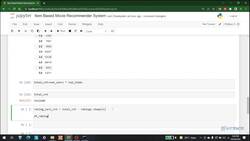 Recommender Systems Complete Course Beginner to Advanced - Project 2: Movie Recommendation System Using Collaborative Filtering: Logarithm of Count Instructional Video