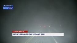 Thunderbolt 12: Snowy road conditions in Sussex County News Clip