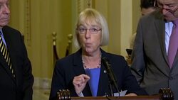 Senator Murray calls dismissive attitude towards Kavanaugh accuser disgraceful Stock Footage