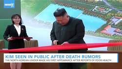 Kim Jong-Un Makes Appearance, Following Rumors Of Surgery Or Death News Clip