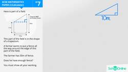GCSE Secondary Maths Age 13-17 - Pythagoras & Trigonometry: Pythagoras Theorem - Explained Instructional Video