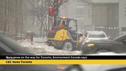 More snow on the way for Toronto, Environment Canada says News Clip