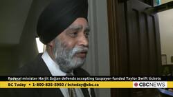 Federal minister Harjit Sajjan defends accepting taxpayer-funded Taylor Swift tickets News Clip