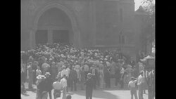 Funeral in Pittsburgh for businessman, philanthropist, and former secretary of treasury Andrew W. Mellon News Clip