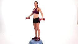 How to Do Shoulder Strengthening Exercises on Bosu Ball Instructional Video