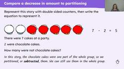 Furthering understanding of subtraction as decreasing an amount Instructional Video