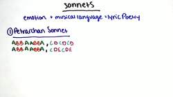 Sonnets Instructional Video