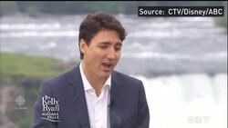 Trudeau talks Trump, trade on Live with Kelly & Ryan News Clip